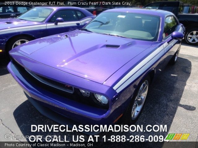 2013 Dodge Challenger R/T Plus in Plum Crazy Pearl