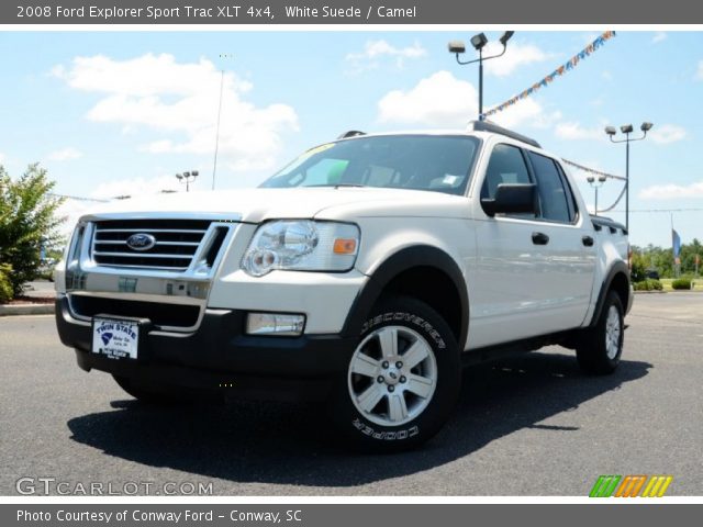 2008 Ford Explorer Sport Trac XLT 4x4 in White Suede