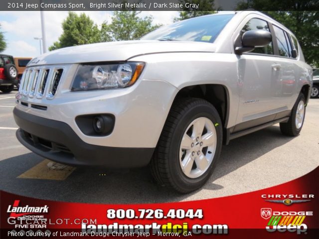 2014 Jeep Compass Sport in Bright Silver Metallic