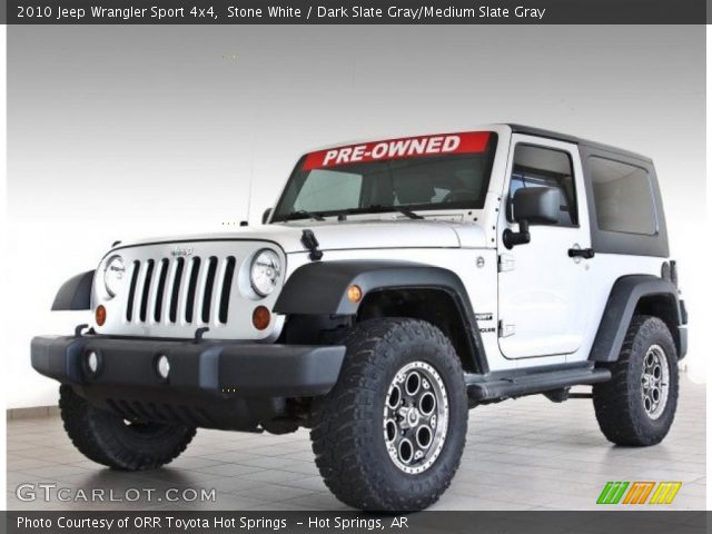 2010 Jeep Wrangler Sport 4x4 in Stone White
