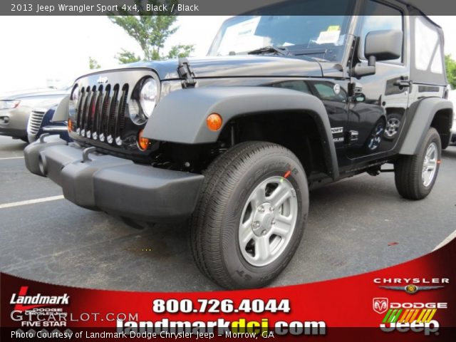 2013 Jeep Wrangler Sport 4x4 in Black