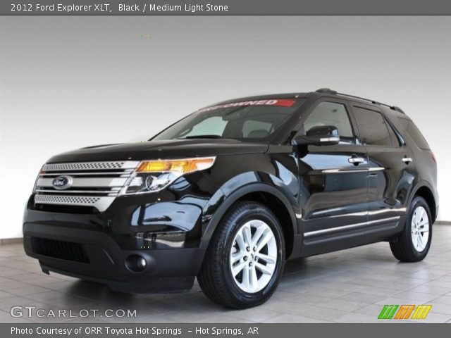 2012 Ford Explorer XLT in Black