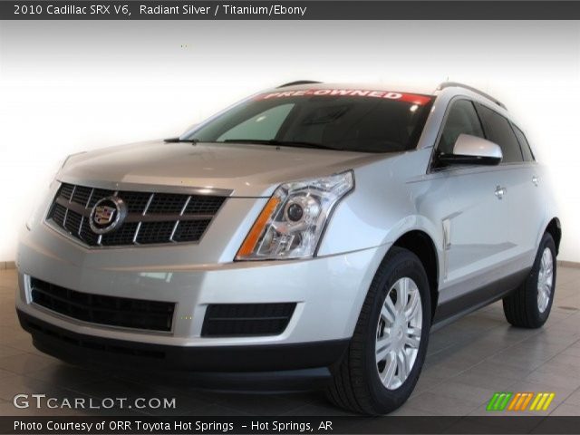 2010 Cadillac SRX V6 in Radiant Silver