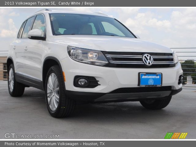 2013 Volkswagen Tiguan SE in Candy White