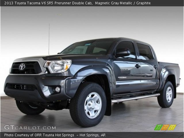 2013 Toyota Tacoma V6 SR5 Prerunner Double Cab in Magnetic Gray Metallic