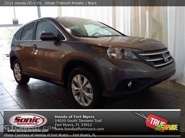 2013 Honda CR-V EX in Urban Titanium Metallic