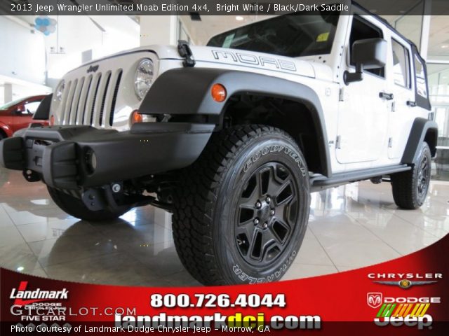 2013 Jeep Wrangler Unlimited Moab Edition 4x4 in Bright White