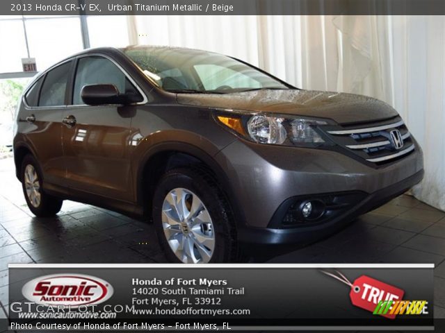 2013 Honda CR-V EX in Urban Titanium Metallic