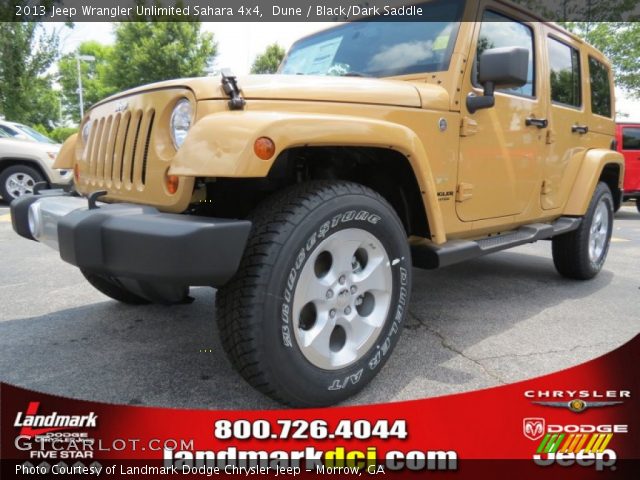 2013 Jeep Wrangler Unlimited Sahara 4x4 in Dune