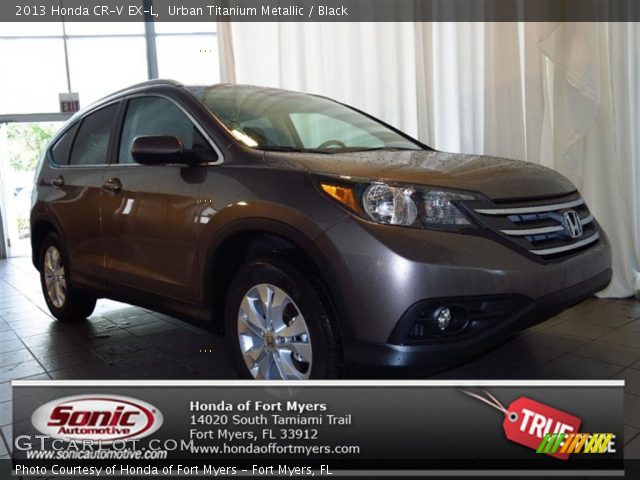 2013 Honda CR-V EX-L in Urban Titanium Metallic