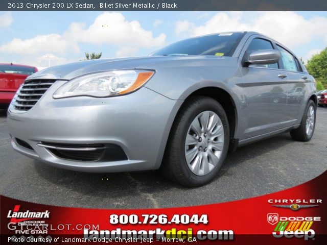 2013 Chrysler 200 LX Sedan in Billet Silver Metallic