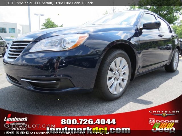2013 Chrysler 200 LX Sedan in True Blue Pearl