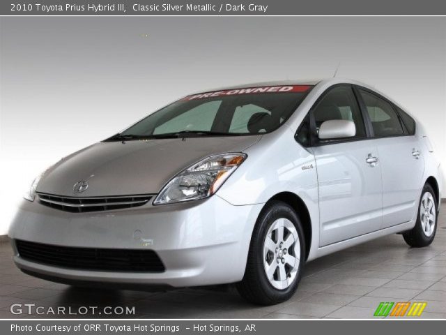 2010 Toyota Prius Hybrid III in Classic Silver Metallic