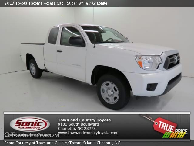2013 Toyota Tacoma Access Cab in Super White