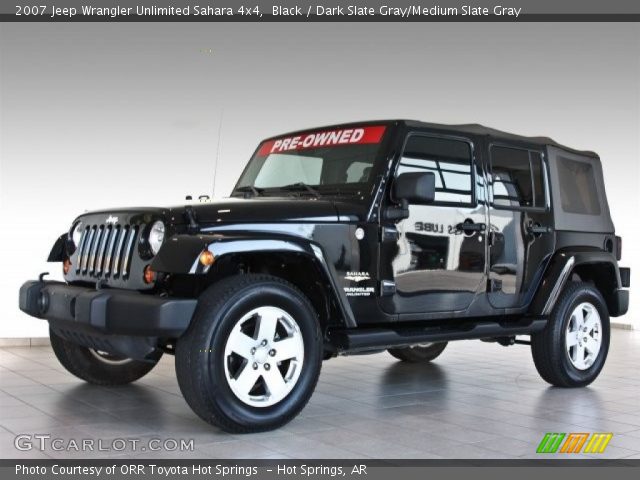 2007 Jeep Wrangler Unlimited Sahara 4x4 in Black
