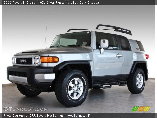 2011 Toyota FJ Cruiser 4WD in Silver Fresco Metallic