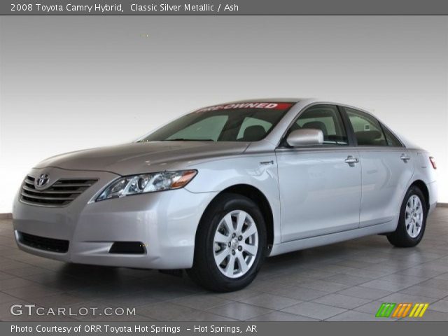 2008 Toyota Camry Hybrid in Classic Silver Metallic