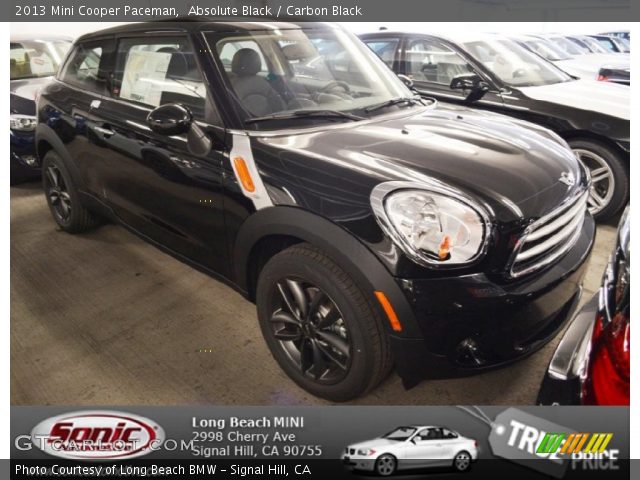2013 Mini Cooper Paceman in Absolute Black