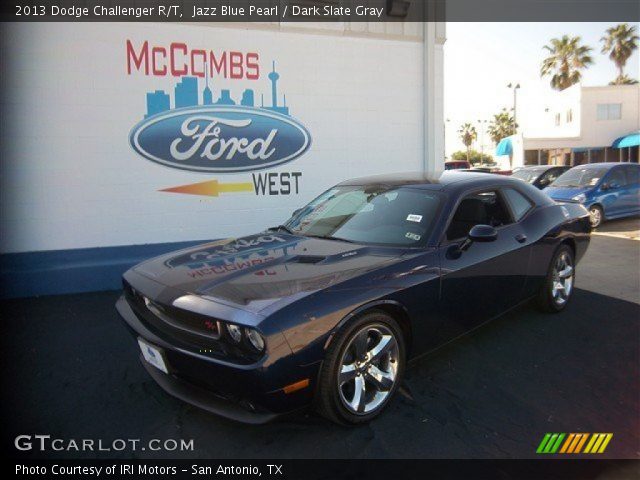 2013 Dodge Challenger R/T in Jazz Blue Pearl