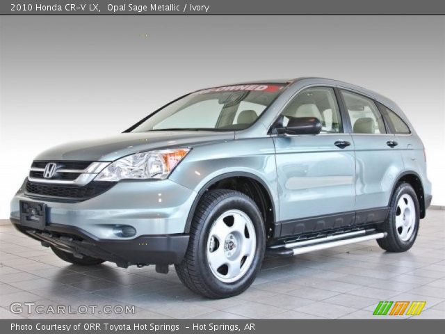 2010 Honda CR-V LX in Opal Sage Metallic