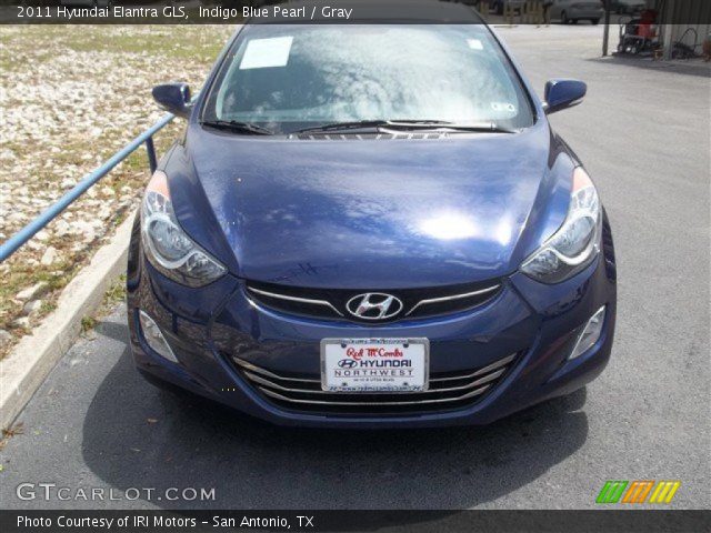 2011 Hyundai Elantra GLS in Indigo Blue Pearl