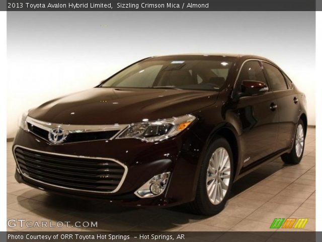 2013 Toyota Avalon Hybrid Limited in Sizzling Crimson Mica