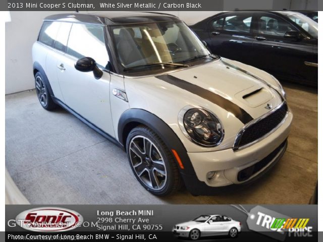 2013 Mini Cooper S Clubman in White Silver Metallic