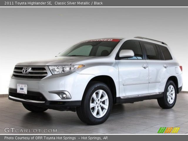 2011 Toyota Highlander SE in Classic Silver Metallic
