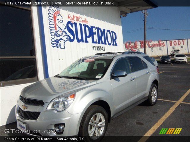2012 Chevrolet Equinox LTZ AWD in Silver Ice Metallic