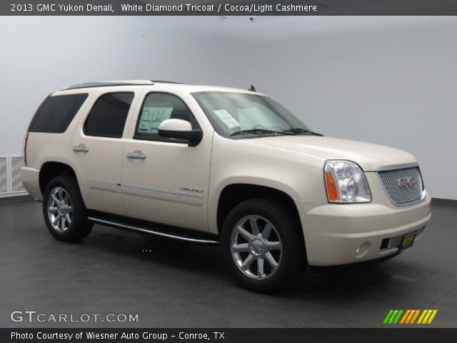 2013 GMC Yukon Denali in White Diamond Tricoat