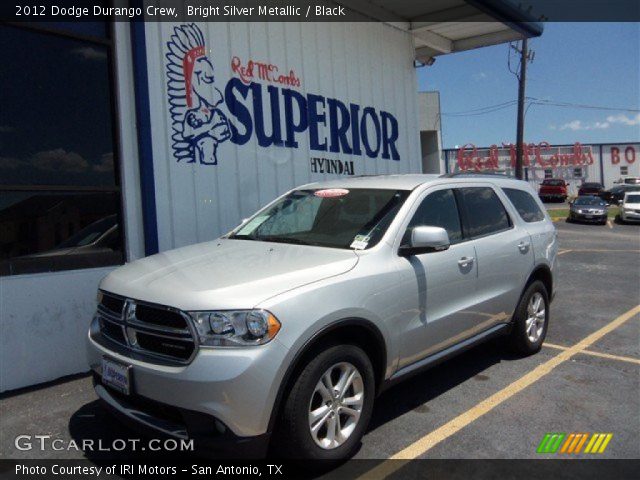 2012 Dodge Durango Crew in Bright Silver Metallic