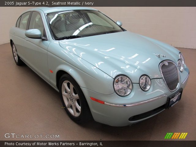 2005 Jaguar S-Type 4.2 in Seafrost Metallic