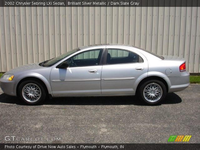 2002 Chrysler Sebring LXi Sedan in Brilliant Silver Metallic