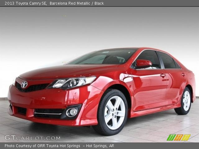 2013 Toyota Camry SE in Barcelona Red Metallic