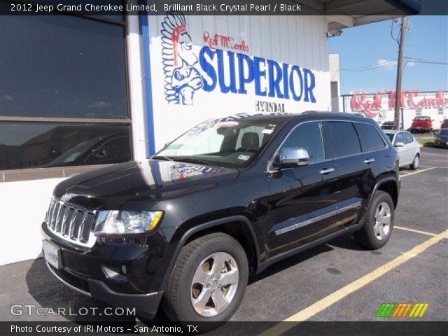 2012 Jeep Grand Cherokee Limited in Brilliant Black Crystal Pearl