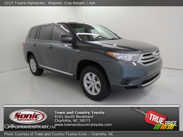 2013 Toyota Highlander  in Magnetic Gray Metallic