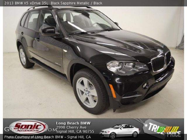 2013 BMW X5 xDrive 35i in Black Sapphire Metallic