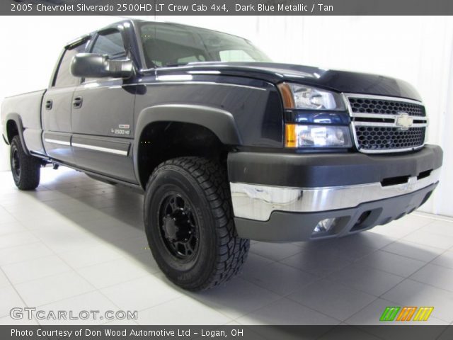 Dark Blue Metallic 2005 Chevrolet Silverado 2500hd Lt Crew