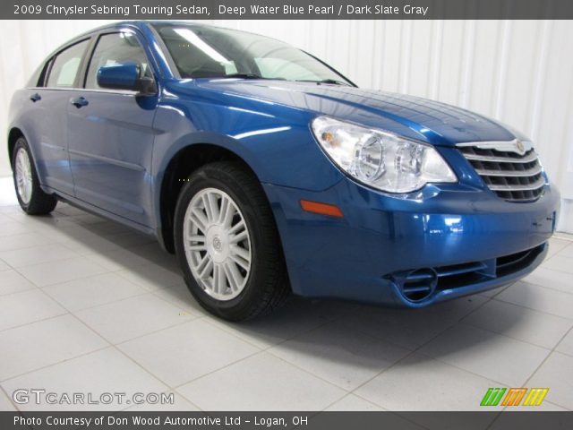 2009 Chrysler Sebring Touring Sedan in Deep Water Blue Pearl