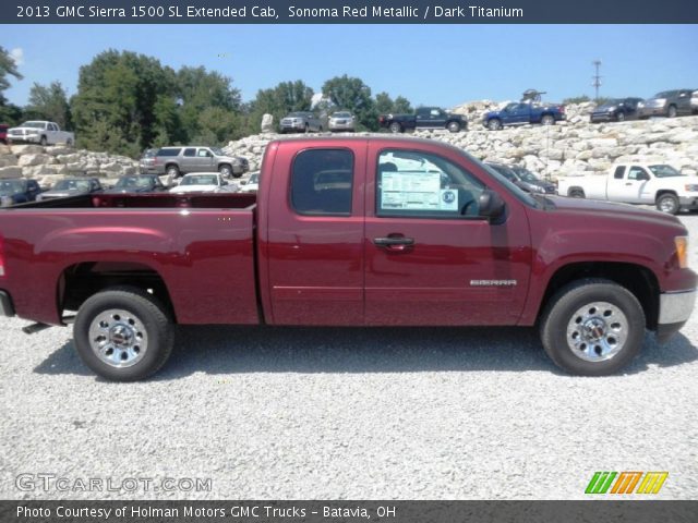 2013 GMC Sierra 1500 SL Extended Cab in Sonoma Red Metallic