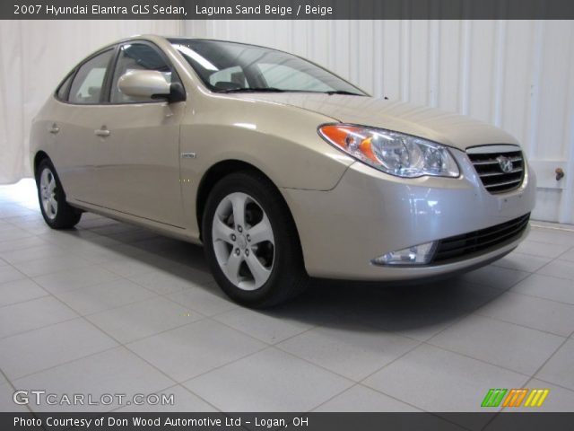 2007 Hyundai Elantra GLS Sedan in Laguna Sand Beige