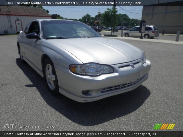 2004 Chevrolet Monte Carlo Supercharged SS in Galaxy Silver Metallic