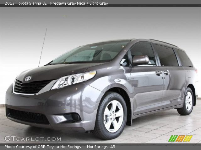 2013 Toyota Sienna LE in Predawn Gray Mica