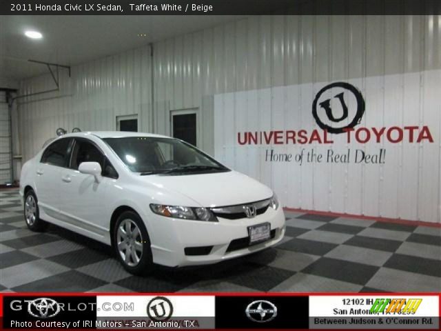 2011 Honda Civic LX Sedan in Taffeta White