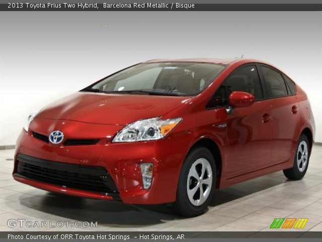 2013 Toyota Prius Two Hybrid in Barcelona Red Metallic