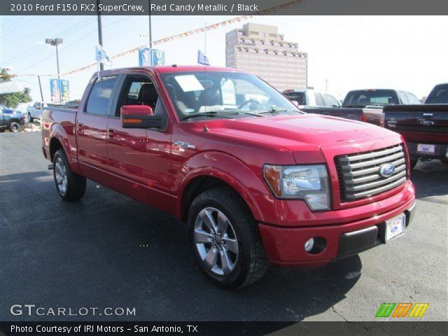 2010 Ford F150 FX2 SuperCrew in Red Candy Metallic