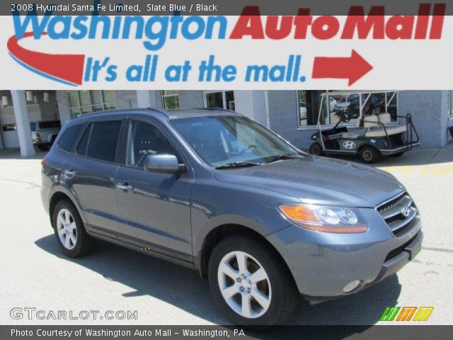 2008 Hyundai Santa Fe Limited in Slate Blue