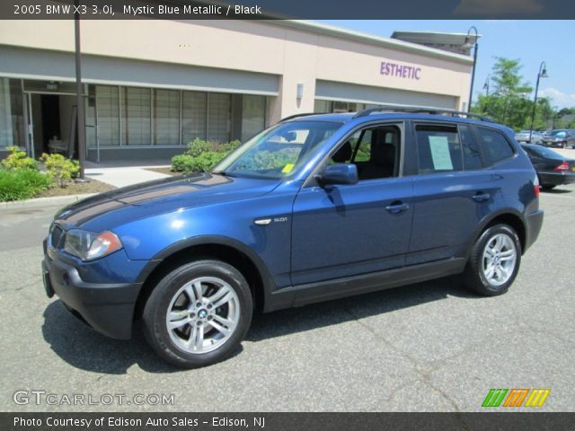 2005 BMW X3 3.0i in Mystic Blue Metallic