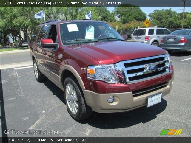 2012 Ford Expedition King Ranch in Autumn Red Metallic