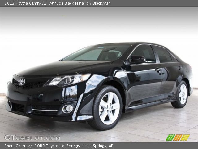 2013 Toyota Camry SE in Attitude Black Metallic
